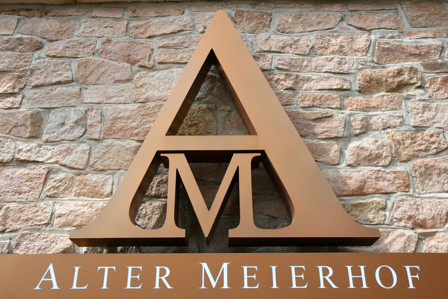 Alter Meierhof Schild